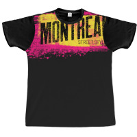 Montreal Quebec Canada Street Style Graphic T-shirt | Artistshot