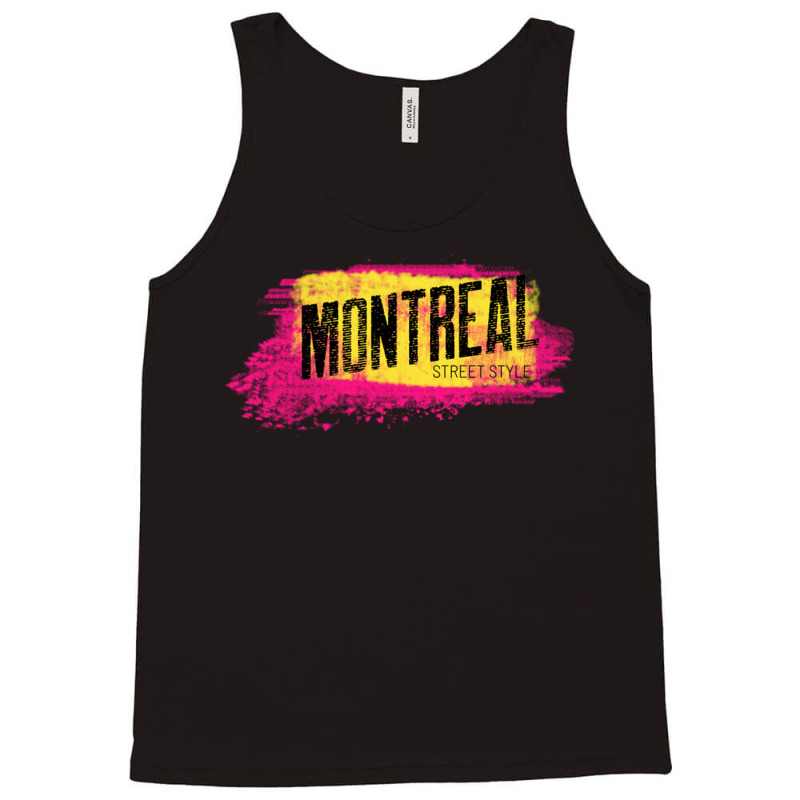 Montreal Quebec Canada Street Style Tank Top by JudyRowena | Artistshot