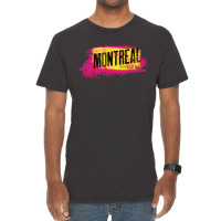 Montreal Quebec Canada Street Style Vintage T-shirt | Artistshot