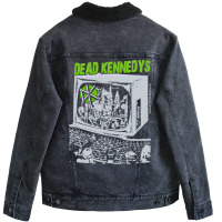 Dead Kennedys Television   Nostalgia Unisex Sherpa-lined Denim Jacket | Artistshot