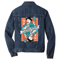 Happy With Nathaniel Girl Men Denim Jacket | Artistshot