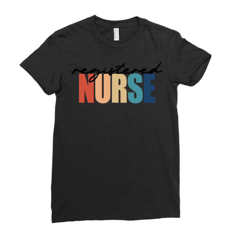 Registered Nurse Rn Nursing Sweatshirt Ladies Fitted T-shirt | Artistshot