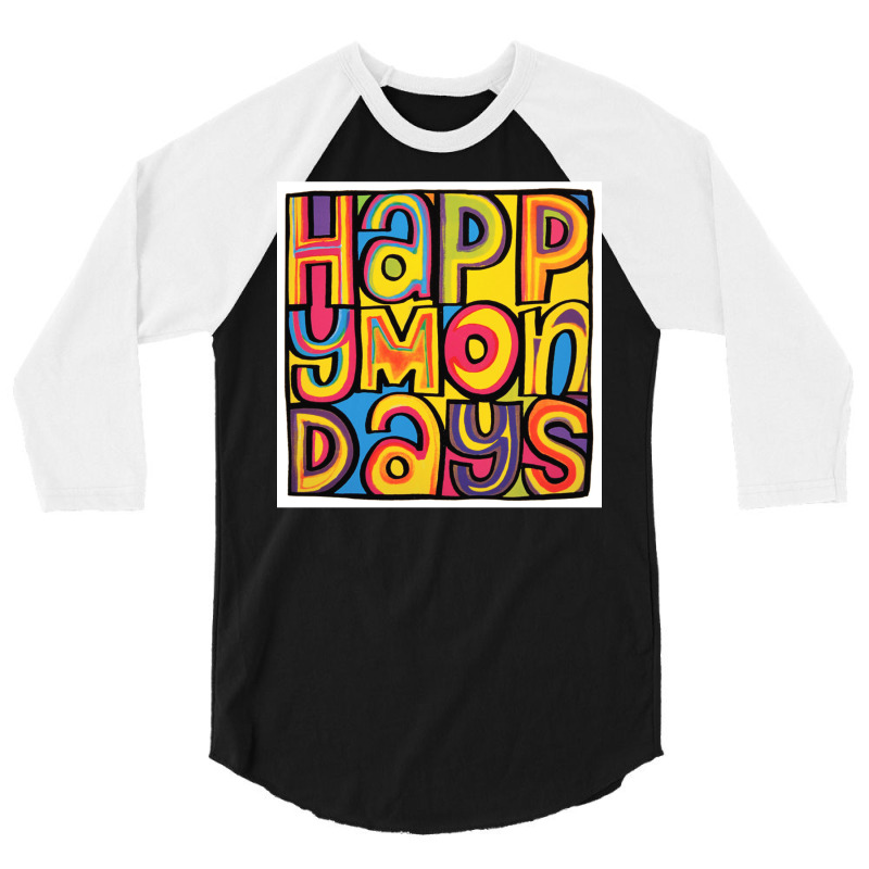 Happy Mondays   Nature 80s 3/4 Sleeve Shirt | Artistshot