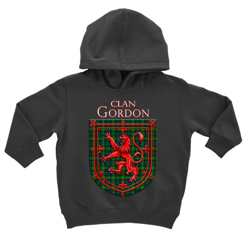 Gordon Tartan Scottish Plaid Lion Rampant Toddler Hoodie by oatesorlandoi9eepf | Artistshot