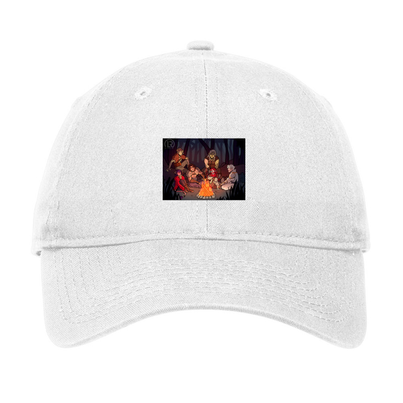 Sacred World Campfire Adjustable Cap | Artistshot