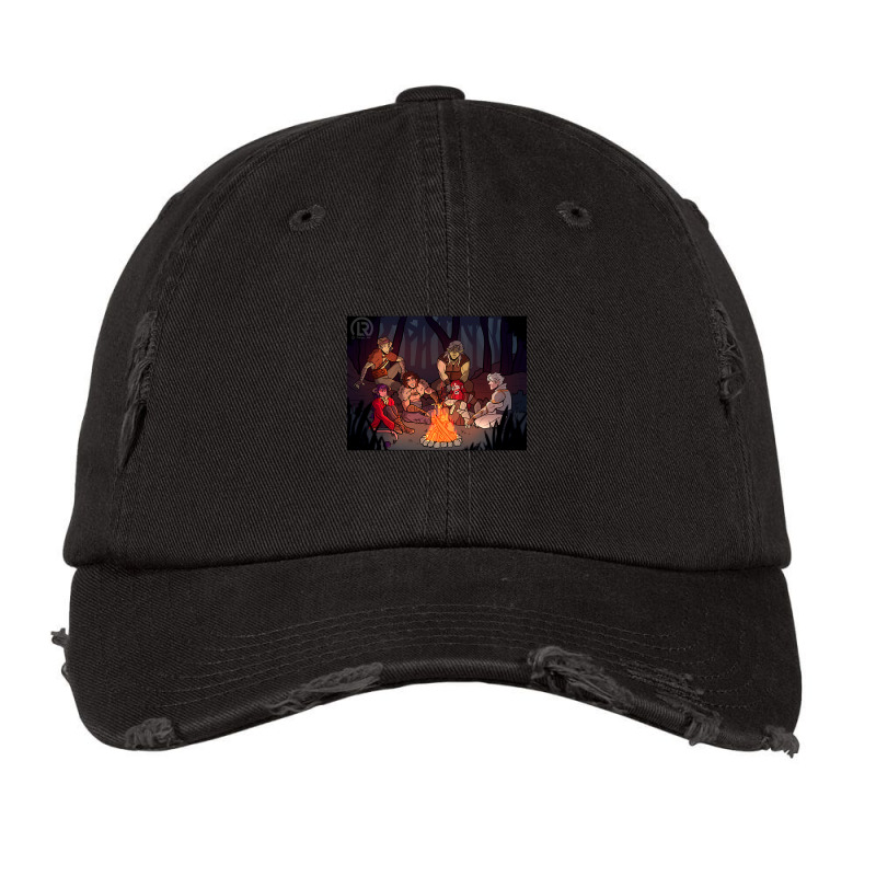 Sacred World Campfire Vintage Cap | Artistshot