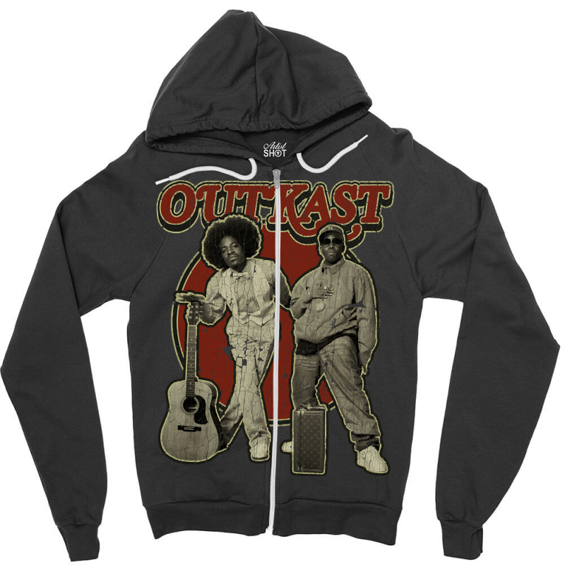 Vintage - Outkast Zipper Hoodie | Artistshot