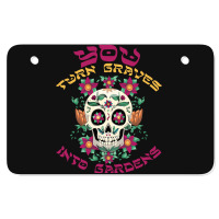 Graves Into Gardens Atv License Plate | Artistshot