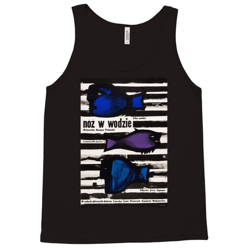 Knife In The Water Noz W Wodzie Polish Poster Of The 1962 Cult Polish  Tank Top by MabellaPennachio | Artistshot