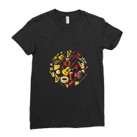 Music Instruments Lover Ladies Fitted T-shirt | Artistshot