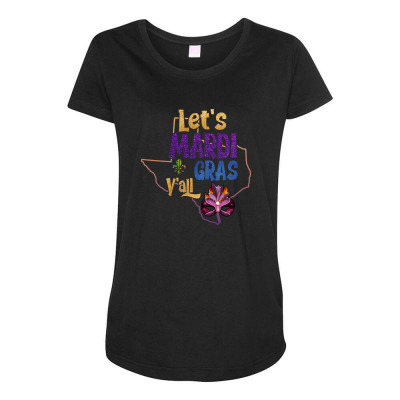 mardi gras maternity shirt