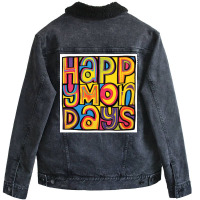 Happy Mondays   E Unisex Sherpa-lined Denim Jacket | Artistshot