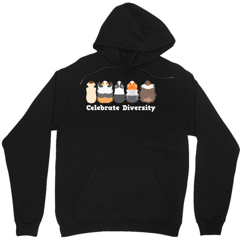 Funny  Celebrate Diversity  Cute Gift For Guinea Pig Lovers Unisex Hoodie | Artistshot