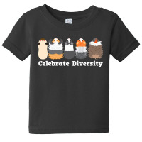 Funny  Celebrate Diversity  Cute Gift For Guinea Pig Lovers Baby Tee | Artistshot