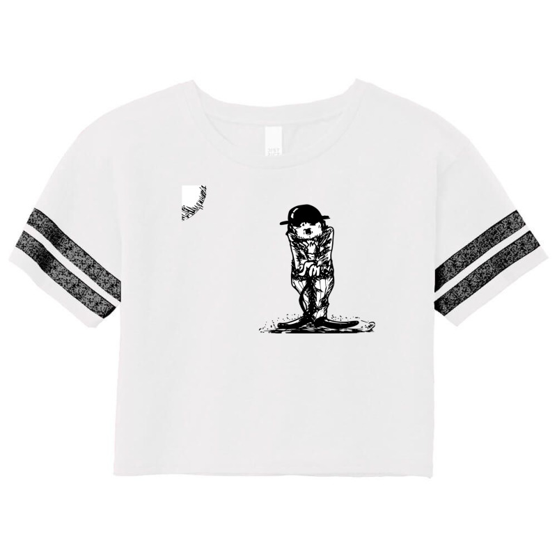 Chaplin Scorecard Crop Tee by GaryDustinKnutson | Artistshot