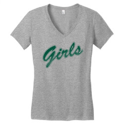girls green rachel friends Women's V-Neck T-Shirt | Artistshot
