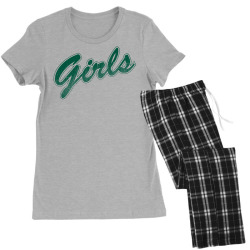 girls green rachel friends Women's Pajamas Set | Artistshot