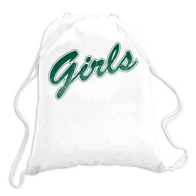 Girls Green Rachel Friends Drawstring Bags Designed By Shirt1na