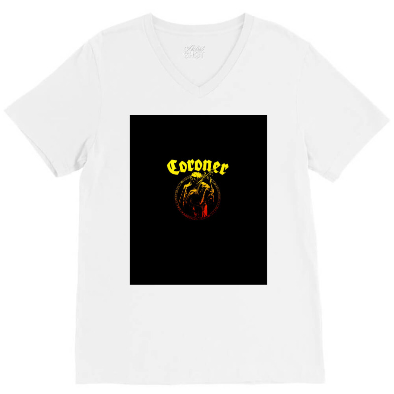 New Trending Coroner Graphic  E V-neck Tee | Artistshot