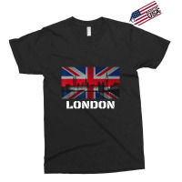 Souvenir London City Vintage Uk Flag British Exclusive T-shirt | Artistshot