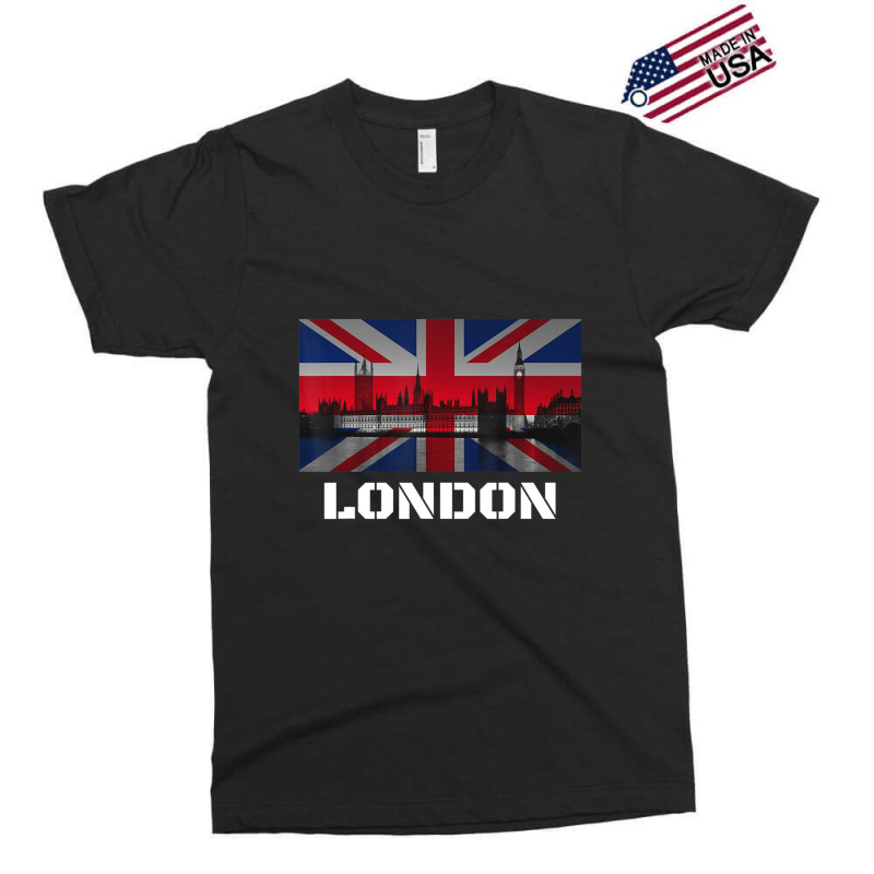 Souvenir London City Vintage Uk Flag British Exclusive T-shirt by dangduy2 | Artistshot