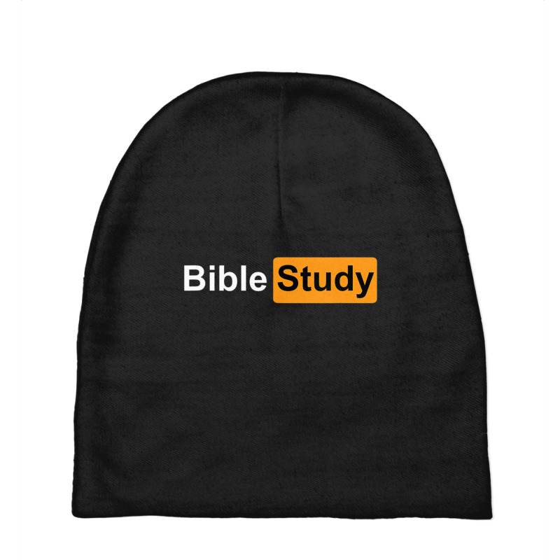 Bible Study Hub Funny Sarcastic Adult Humor Baby Beanies | Artistshot