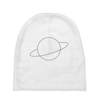 Minimal Cute Planet Baby Beanies | Artistshot