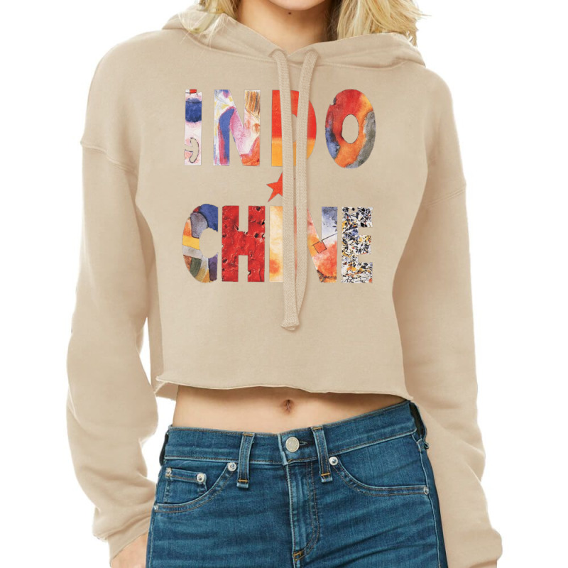 Indochine   Hipster Cropped Hoodie by dinsfokems | Artistshot