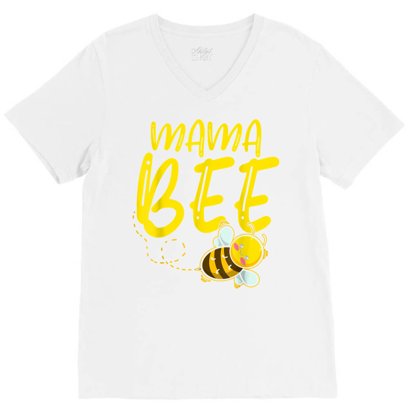 Mama Bee Beekeeper, Honey Farmer, Bees, Honey Bees T Shirt V-neck Tee | Artistshot