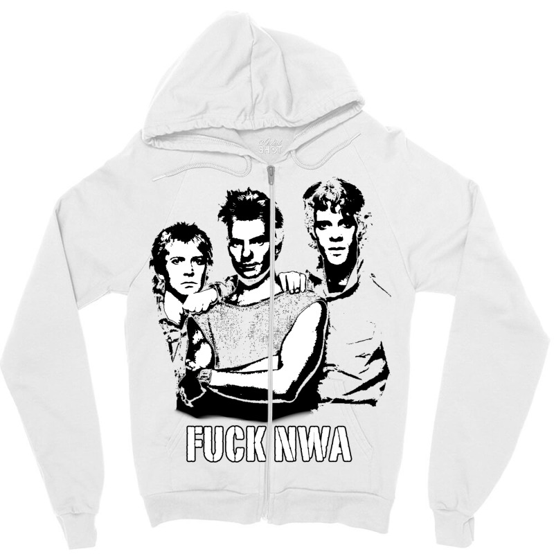 Nwa The Police The Fued Classic Nature Zipper Hoodie by dylanaarobo | Artistshot