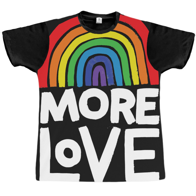 More Love Tri Blend Graphic T-shirt by JohnDavidMay | Artistshot