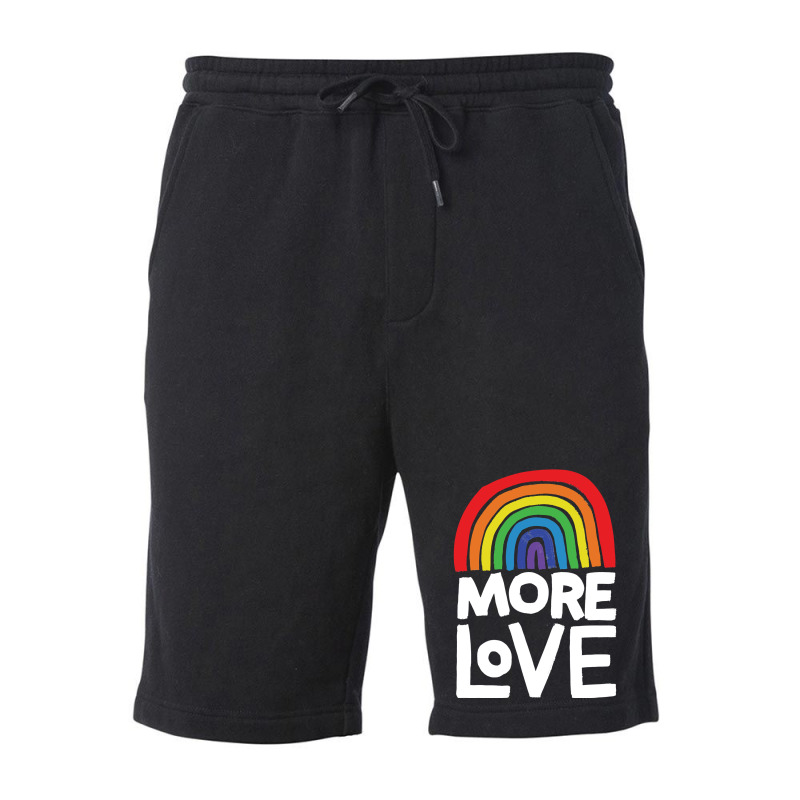 More Love Tri Blend Fleece Short by JohnDavidMay | Artistshot