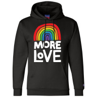 More Love Tri Blend Champion Hoodie | Artistshot