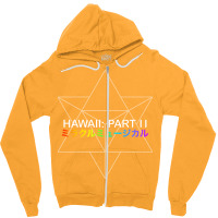 Miracle Musical Hawaii Part Ii (black)  T 70s Yellow Zipper Hoodie | Artistshot