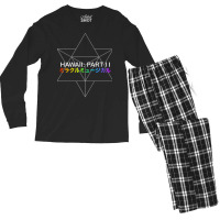 Miracle Musical Hawaii Part Ii (black)  T 70s Yellow Men's Long Sleeve Pajama Set | Artistshot