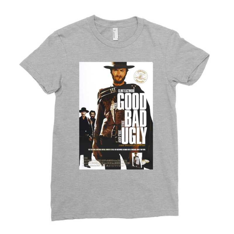 Civilized Epic Love Sex Betray Crime Humor Sergio Leone The Good Ladies Fitted T-Shirt by omodunudanue | Artistshot