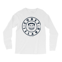 Coney Island New York Steeplechase Face Circle Long Sleeve Shirts | Artistshot