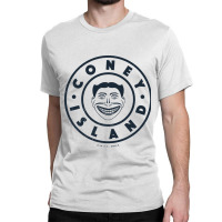 Coney Island New York Steeplechase Face Circle Classic T-shirt | Artistshot