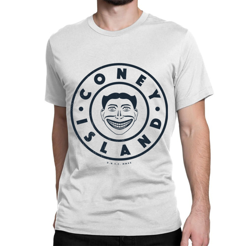 Coney Island New York Steeplechase Face Circle Classic T-shirt by aikhangawade | Artistshot