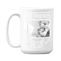 Schnauzer Best Friends For Life Tshirt 15 Oz Coffee Mug | Artistshot