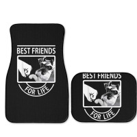 Schnauzer Best Friends For Life Tshirt Full Set Car Mats | Artistshot