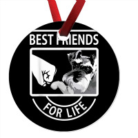 Schnauzer Best Friends For Life Tshirt Ornament | Artistshot