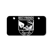 Schnauzer Best Friends For Life Tshirt Bicycle License Plate | Artistshot