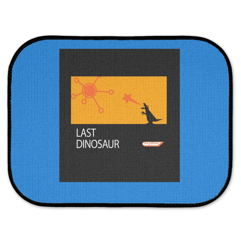 Last Dinosaur Flcl The Pillows Sleeveless Top Blue Rear Car Mat | Artistshot