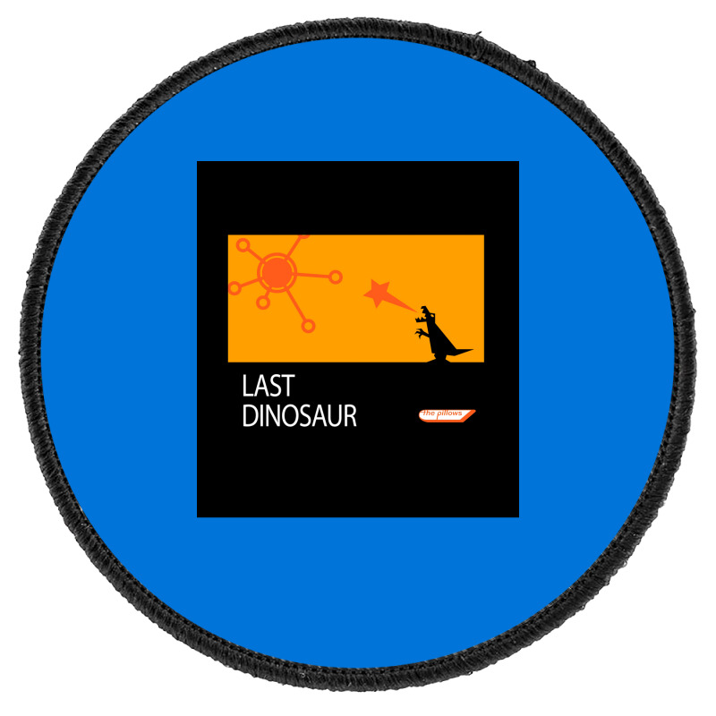 Last Dinosaur Flcl The Pillows Sleeveless Top Blue Round Patch | Artistshot