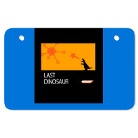 Last Dinosaur Flcl The Pillows Sleeveless Top Blue Atv License Plate | Artistshot