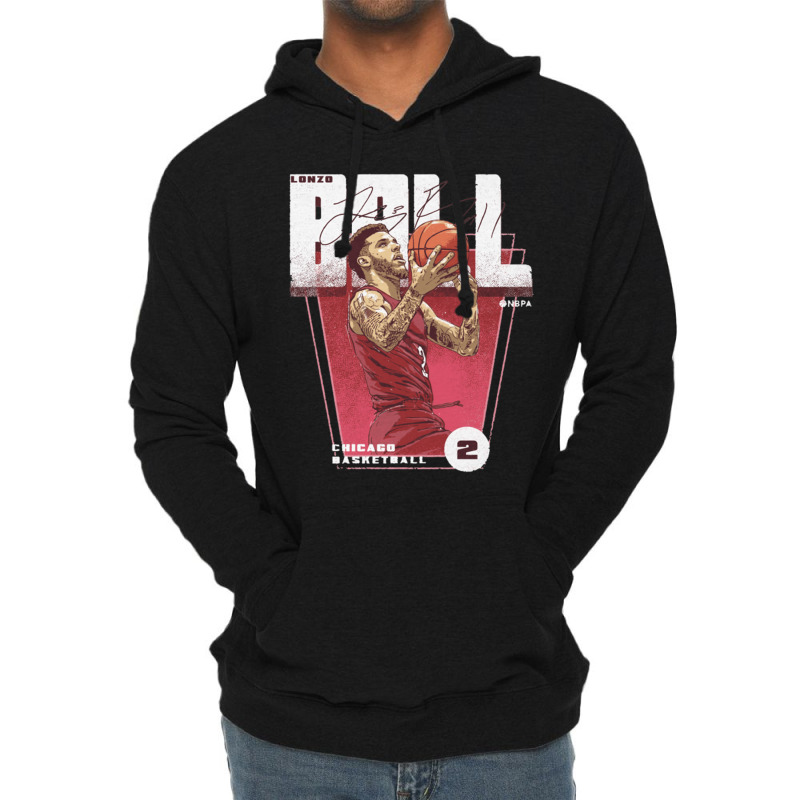 Lonzo Ball Premiere Lightweight Hoodie by KyungSavard | Artistshot