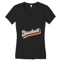 Baseball Women's V-neck T-shirt | Artistshot