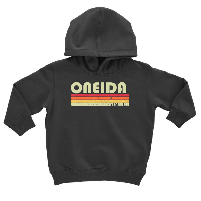 Oneida Tn Tennessee City Home Roots Retro 70s 80s Toddler Hoodie by hongquangd | Artistshot