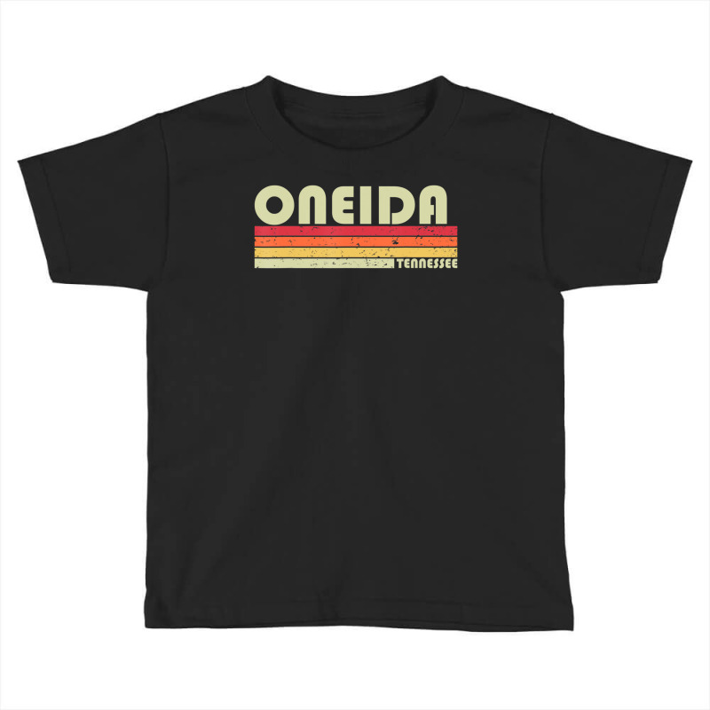 Oneida Tn Tennessee City Home Roots Retro 70s 80s Toddler T-shirt by hongquangd | Artistshot